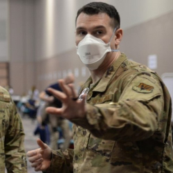 Returning from Military Service, a Rutgers Graduate Student Enlists in the Battle against Covid19